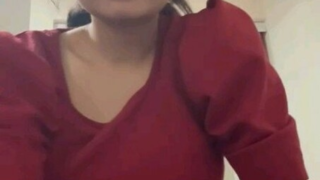 Cute IT Girl Latest Most Exclusive Viral Video Strioping Full NUDE with Face Boobs Licking & Pussy Spread Fingering For Office Colleague