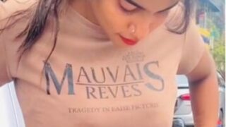 Extremely Sexy Lankan Moto Blogger Leaked MMS FT. Fully Nude Riding on Best Friend Dick Rubbing Shaved Pussy