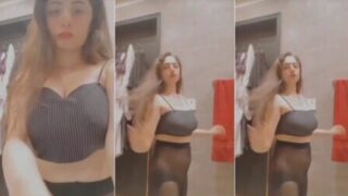 Sexy Pakistani Girl Wearing New Lingerie for Boyfriend Remove Panty Showing Sex Ass