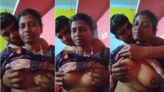 Desi Married Couple Having Fun