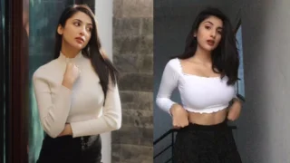 Most Famous Instagram Influencer Nidhi Pandit Panty Remove Fully Nude Fucking with Boyfriend