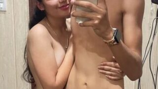 Beautiful Innocent Face Teen Punjabi Girl Clean Shaved Tight Pussy Painful Fucked by Boyfriend Big Dick Moaning Hindi Talking Don’t Miss
