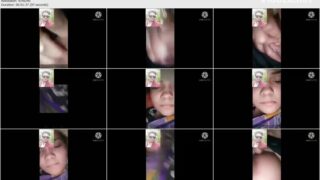 Bangladeshi Village Gf Showing For Lover On VC