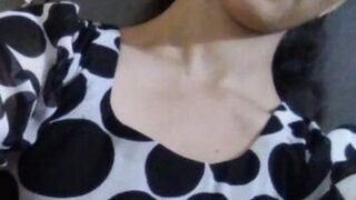 Cute Young Teen Snapchat Girl Prissy Showing her Tiddies, Masturbating Pussy with Toothbrush in Bathroom (See Expression)