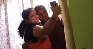 Desi Cheater Mature Wife Standing Doggy Style Fucking With Lover
