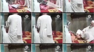 Village Chachi Giving Quick Blowjob To Chacha