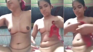 Desi Beautiful Village Bhabi Showing Everything After Bath