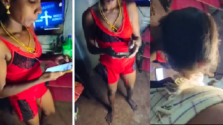 Tamil Hot Bhabi Giving Blowjob To Hubby – Without Watermark