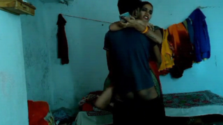 Beautiful Desi Bhabhi Quick Fucking with Devar