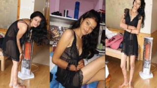 Extremely Beautiful Newly Married Wife Fully Nude Giving Blowjob Wildly, Nude Captured in Lingerie on Honeymoon, Painful Fucking, Pussy Squirt Moaning Nude