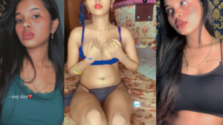 Extremely Sexy Indian Instagram Influencer Nidhi Joshi Full NUDE Playing with Boobs Teasing Ass Pussy