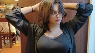 Hot Young Girl Showing Boobs Rubbing Pussy