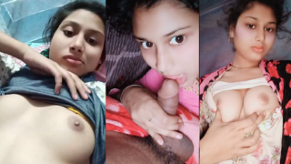Beautiful Indian Wife Sucking Husband Dick Shaved Pussy Slowly Slowly Fucking in Midnight Because her Daughter Sleeping Don’t Miss