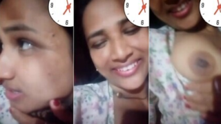 Big Booby Shy Girl Showing