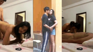 Engeneering College Couple Kissing Boobs Pressing in College Campus in Front of Everyone then Hardcore Fully Nude Fucking in Hotel