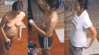 Sexy Babe Changing Clothes CCTV Cam Recorded