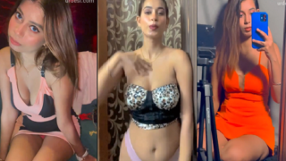 Sexy Instagram Influencer Model Latest Most Exclusive Premium Total 5 VIDEO’S Ft. Full NUDE with Full Face Boobs Pressing Pussy Closeup Spreading Shower