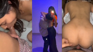 Sexy Young College Girl Kissing Sucking Boyfriend Dick Ass Pussy Both Hole Fucking in Hotel Don’t Miss