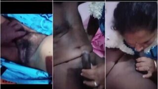 Tamil Married Bhabhi Secret Affair Exposed Pussy Sucking Dick