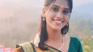 Very Beautiful Newly Married Slim Tamil Wife First Time Fully Nude Wearing Clothes and Making Video for Boyfriend