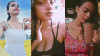 Beautiful Indian Slim Girl Fully Nude Showing Playing With Boobies