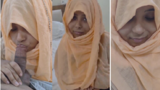 Hijabi Bhabhi Sucking Lover Dick Taking Cum In Her Mouth