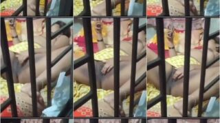 Horny Bhabhi Watching Pron Masturbating Secretly Recorded By Neighbor