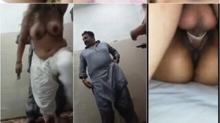 Hot Paid Pakistani Randi Kissing Nude Dancing Hard Condom Covered Fucking With Customer