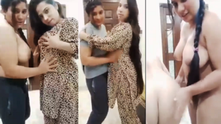 Naughty Punjabi Girls Latest Most Exclusive Viral Video Pressing Boobs & Stripping each other Full NUDE When Nobody at Home !! DON’T MISS