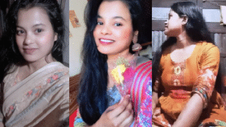 Pakistani Village Wife Showing For Husband On VC