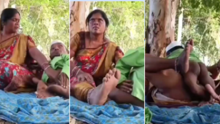 Telugu Mature Paid Randi Giving Outdoor Handjob Hard Fucking with Dwarf Man