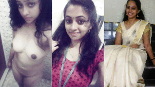 Very Beautiful Innocent Face Recently Joined Mallu Office Girl Like to Impress her Manager Sending Nude Pic’s+Video’s for Promotion