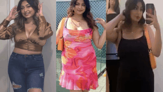 Extremely Hot South Delhi Girl Arushi Arora Showing Boobs Clean Pussy CloseUp Sucking Boyfriend Dick