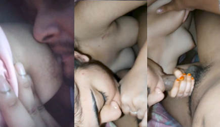 Horny Sexy Babe Giving Blowjob Hard Fucked By Boyfriend