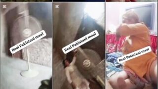 Pakistani Cheater Mature Wife Giving Blowjob To Lover