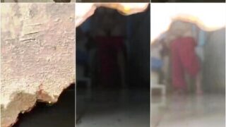 Village Aunty After Bath Secretly Captured
