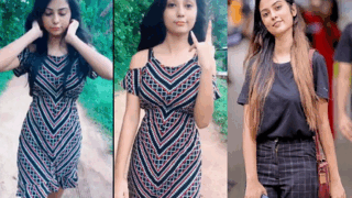 Cute Indian TikToker Getting Fully Nude on VC for Boyfriend But Suddenly her Mom Open Door & She Quick Run in Bathroom Full Collection Don’t Miss