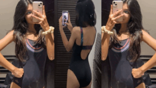 Cute Slim Girl Showing Her Small Boobs