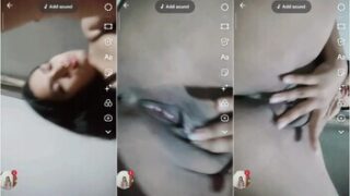 Extremely Horny Removing Dress Showing Fingering Her Pussy