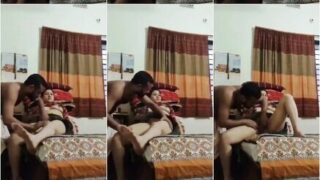 Mature Wife Boobs Sucking Pussy Fingered By Husband