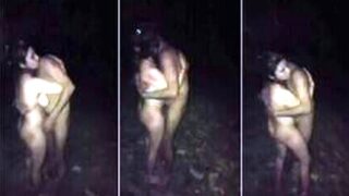 Pakistani Couple Nude Caught By Local People At Night