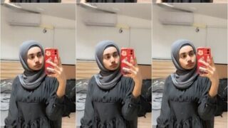 Slim Hijabi Indian Girl Showing Many Clip’s