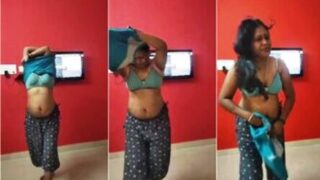 TAMIL AUNTY’S DANCING NUDE