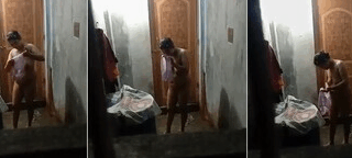Bhabhi After Bath Nude Captured Secretly