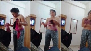 Bhabhi After Fucking Nude Captured