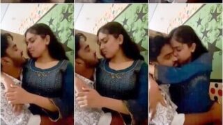 Cute Girl Having Fun With Boyfriend