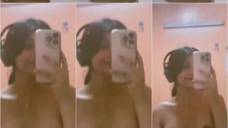 Cute Young Girl Showing Boobs