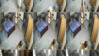 Home Alone Girl Nude Captured In CCTV Cam