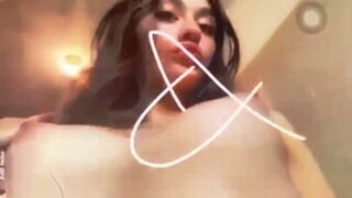 Sexy Girlfriend Showing Nude Body Fingering Jiggling Her Ass