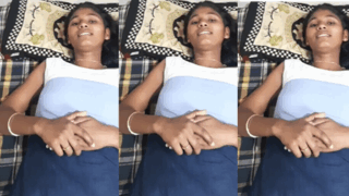 Extremely Cute Young Teen Tamil College Girl Sucking Boyfriend Dick Tight Pussy Painful Fucking in Hostel with Killer Expression